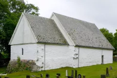 Trøndelag - Hitra - Dolmøya - Dolm steinkirke