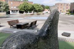 Vestfold - Horten - Sentrum - Torvet - Skulptur