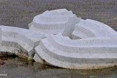 Møre og Romsdal - Hustadvika - Atlanterhavsveien - Fv64 - Hågå - Skulptur - Columna Transatlantica (Jan Freuchen, 2016)