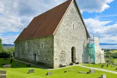 Trøndelag - Inderøy - Sakshaug gamle steinkirke