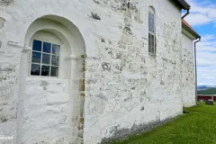 Trøndelag - Inderøy - Hustad - Hustad steinkirke