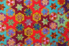 Akershus - Jevnaker - Hadeland Glassverk - Utstilling av Kaffe Fassett