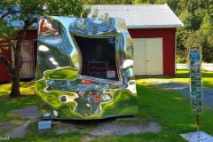 Oppland - Jevnaker - Kistefos - Skulptur - Kunstnere: Elmgreen & Dragset