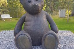 Viken - Jevnaker - Kistefos - Skulptur - Teddy, Beast of the Hedonic Treadmill (Fredrik Raddum)
