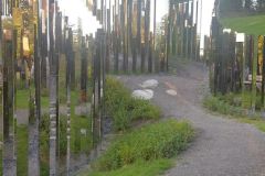 Viken - Jevnaker - Kistefos - Skulptur - Veien til stillhet (Jeppe Hein)