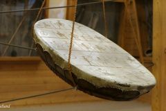 Troms og Finnmark - Karasjok - De Samiske Samlinger (museum) - Anders Paulsens runebomme (kopi)