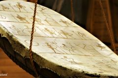 Troms og Finnmark - Karasjok - De Samiske Samlinger (museum) - Anders Paulsens runebomme (kopi)