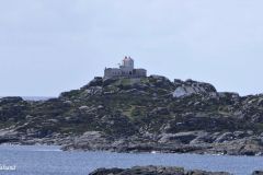 Rogaland - Karmøy - Skudeneshavn - Parken - Utsyn mot Geitholmen fyr