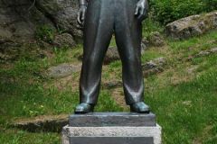 Rogaland - Karmøy - Skudeneshavn - Skulptur - Minnesmerke for de som falt for sitt land