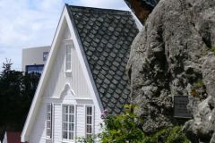 Rogaland - Karmøy - Skudeneshavn - Parken - Gallionsfiguren