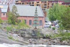 Buskerud - Kongsberg - Numedalslågen - Skulptur - Glasstreet (Vincent van Leeuwen)