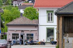 Buskerud - Kongsberg - Apotekergata - Kirkegata