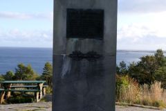 Agder - Kristiansand - Odderøya Fort - Monument over falne 9. april 1940