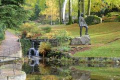 Agder - Kristiansand - Ravnedalen - Skulptur - General Oscar Wergeland (Gustav Lærum, 1917)