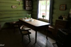 Agder - Kristiansand - Kristiansand museum (Kongsgård) - Setesdalstunet - Nystue fra Trydal