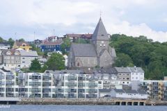 Møre og Romsdal - Kristiansund - Utsyn mot Nordlandet - Nordlandet kirke