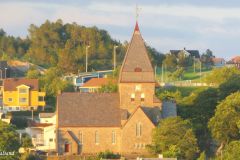 Møre og Romsdal - Kristiansund - Kirklandet - Utsyn mot Nordlandet - Nordlandet kirke