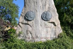 Møre og Romsdal - Kristiansund - Øverparken - Monument Statsbesøket 1992