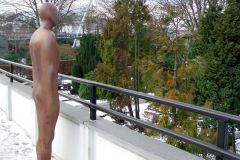 Rogaland - Stavanger - Kirkegårdsbrua - Skulptur - Broken Column 07 (Antony Gormley, 2003)