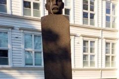 Rogaland - Stavanger - Skulptur - Sigbjørn Obstfelder, Breiavatnet - Byparken