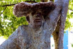 Rogaland - Stavanger - Skulptur - Den gode hyrde ved Våland skole