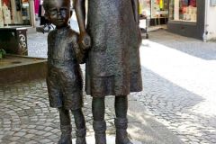 Rogaland - Stavanger - Skulptur - Johanna og Broremann, i Nygata