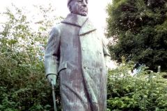Rogaland - Stavanger - Skulptur - Sigval Bergesen, ved Breiavatnet - Byparken