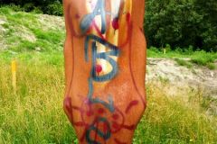 Rogaland - Stavanger - Kiellandsmyrå - Skulptur - Broken Column 18 (Antony Gormley, 2003)