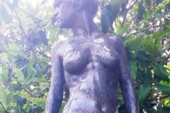 Rogaland - Stavanger - Skulptur - Barbarkvinnen, ved Mosvatnet