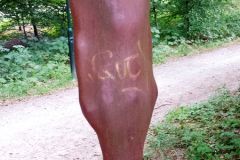Rogaland - Stavanger - Mosvannsparken - Skulptur - Broken Column 21 (Antony Gormley, 2003)