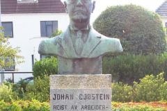 Rogaland - Stavanger - Skulptur - Johan Gjøstein, ved Solvang