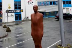 Rogaland - Stavanger - Statoil Haugesundsgata - Skulptur - Broken Column 08 (Antony Gormley, 2003)