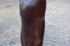 Rogaland - Stavanger - Skulptur - Broken Column jernmann, Arneageren