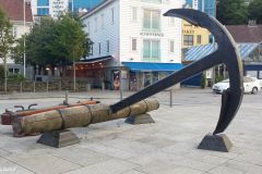 Rogaland - Stavanger - Skulptur - Vågen - Anker