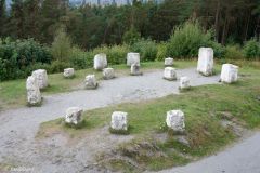 Rogaland - Stavanger - Skulptur - Steiner fra Haraldstårnet, Ullandhaug