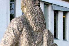 Rogaland - Stavanger - Skulptur - Lars Nilsen Dahle, Misjonshøgskolen