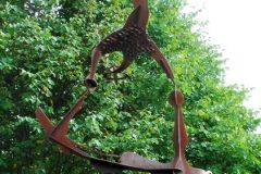 Rogaland - Stavanger - Skulptur - Akrobatfamilien, Kristianslyst skole