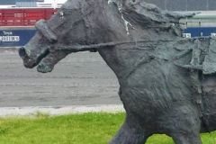 Rogaland - Stavanger - Forus travbane - Skulptur - Rex Rodney (Tore Bjørn Skjølvik, 1998)