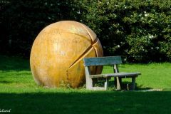 Rogaland - Stavanger - Skulptur - Appelsin, Johannesparken