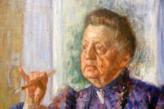 Portrett av Kitty Kielland (detalj), Stavanger kunstmuseum