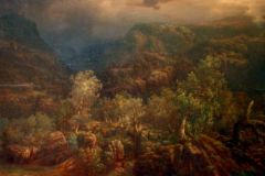 Lars Hertervig - Rullestadjuvet, Stavanger kunstmuseum