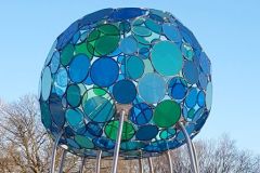 Rogaland - Stavanger - Mosvatnet - Mosvangen - Gamlingen - Skulptur - Bubblor (Annika Oskarsson)