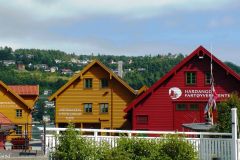 Hordaland - Kvam - Hardangerfjorden - Fv7 - Norheimsund - Hardanger Fartøyvernsenter