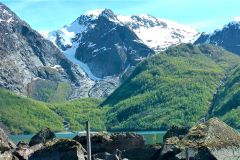 Hordaland - Kvinnherad - Bondhusvatnet og breen
