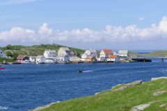 Rogaland - Kvitsøy - Utsikt fra Krossøy over Leiasundet mot Langøy