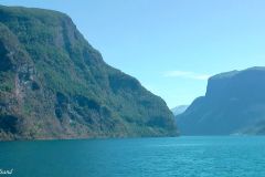 Sogn og Fjordane - Lærdal - Sognefjorden - Ferjesambandet Kaupanger-Gudvangen