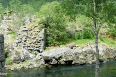 Vestland - Lærdal - Galdane -  Lærdalselva - Steine bro (1846)
