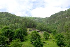 Vestland - Lærdal - Galdane -  Husmannsplassen Galdane