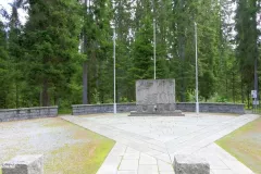 Trøndelag - Levanger - Falstadskogen - Skulptur - Arkebusering (Odd Hilt, 1947)