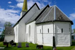 Trøndelag - Levanger - Fv6866 - Alstadhaug steinkirke